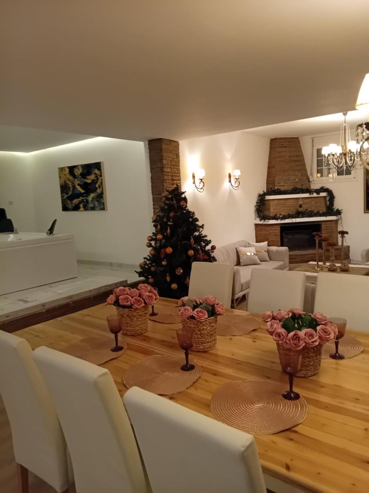 קאלאבאקה Meteora Grande Luxury Suite & Spa Villa מראה חיצוני תמונה